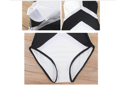 Traje de Baño Enterizo Sexy con Malla - Diseño Europeo y Americano - Image 9