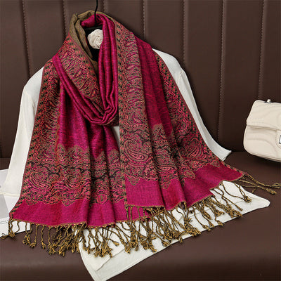 Chal Faux Cashmira Otoño-Invierno | Envolvente Cálido y Elegante - Image 27