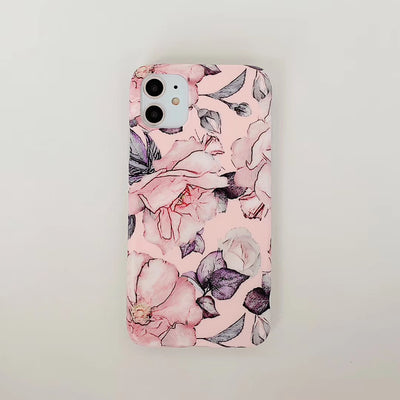 Funda Vintage de Flores y Hojas Compatible con Apple - Image 5