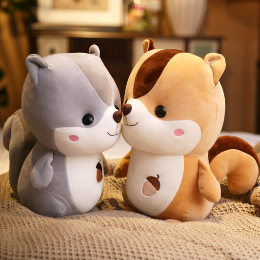 Peluche Mapache Suave con Relleno de Plumón y Algodón