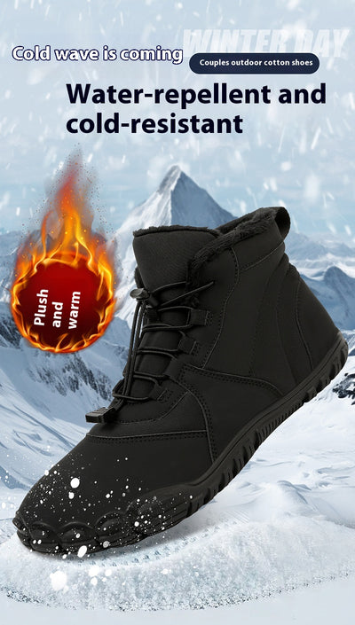 Botas de Nieve Impermeables Antideslizantes con Forro Polar y Aislamiento Térmico - Image 9