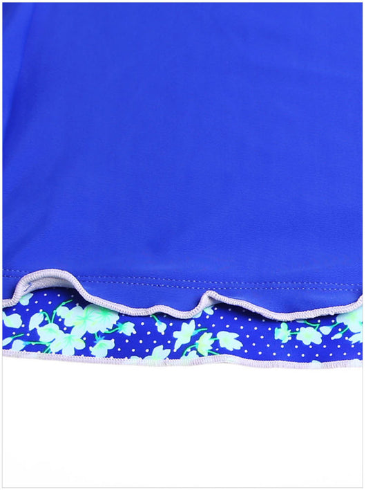 Traje de Baño Hakama con Cuello Halter y Copa Desmontable - Image 8