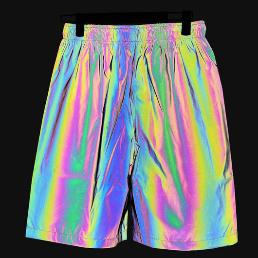 Shorts Reflectantes Multicolor para Deportes y Actividades Urbanas - Image 5