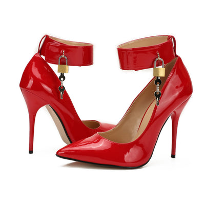 Tacones Stiletto Puntiagudos 12cm con Cierre Seguro para Mujer - Image 4