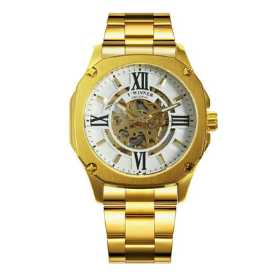 Reloj Mecánico Hueco para Hombre con Diseño Transparente - Image 17