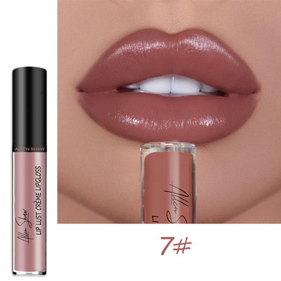 Glaseado Labial Allen Shaw - Brillo Cremoso de Larga Duración - Image 11