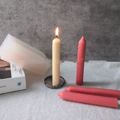Molde de Silicona para Velas Cónicas con Varilla Larga - Image 7