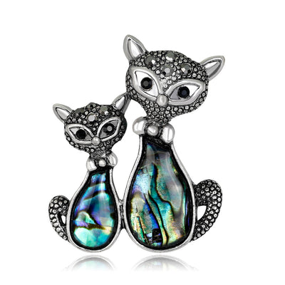 Broche Gatito Adorable con Corazón - Image 9