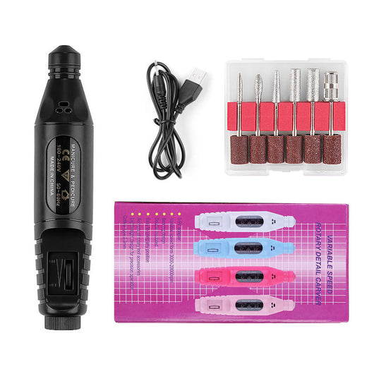 Pulidor de Uñas Portátil USB - Herramienta de Manicura Profesional - Image 24