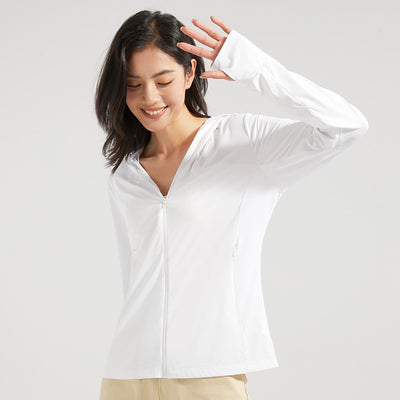 Ropa Protectora Solar con Cobertura Facial Desmontable - Protección UV Ice Silk - Image 10