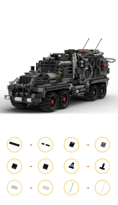 Bloques de Construcción Vehículo Blindado Militar - Image 10