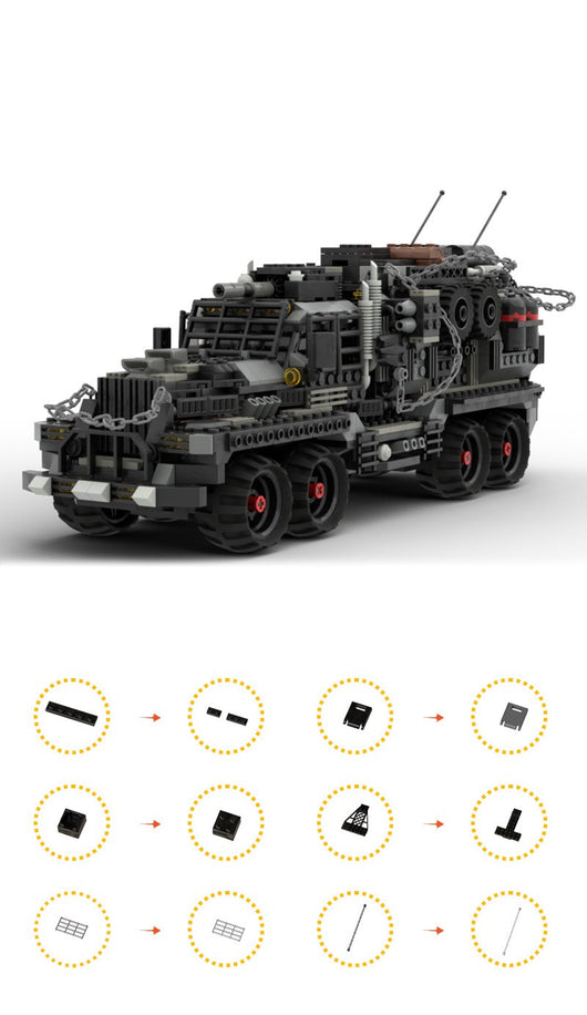 Bloques de Construcción Vehículo Blindado Militar - Image 10