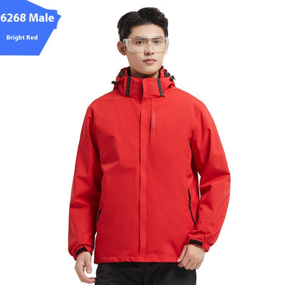 Chaqueta Impermeable Desmontable con Forro Polar - Abrigo 2 en 1 - Image 12