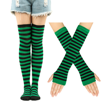 Conjunto de Calcetines y Guantes Festivos Trébol Poliéster - Image 19
