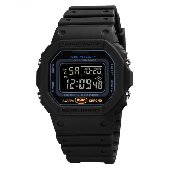 Reloj Digital Compacto de Pantalla Electrónica