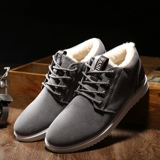 Zapatos Casuales de Invierno para Hombre - Estilo Británico Transpirables - Image 5