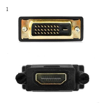 Adaptador DVI a HDMI con Audio - Convertidor Macho a Hembra - Image 2
