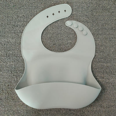 Babero de Silicona Impermeable con Bolsillo Atrapador para Bebé - Image 12
