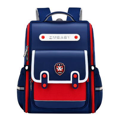 Mochila Escolar Sesame Baby Estilo Británico Grados 1-6 Ligera Niños y Niñas - Image 5