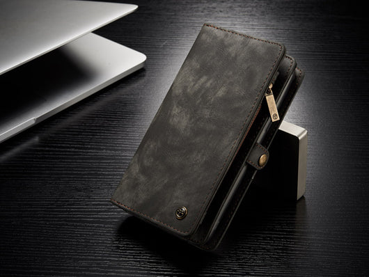 Funda para Teléfono de Cuero Dividido Vintage - Image 5