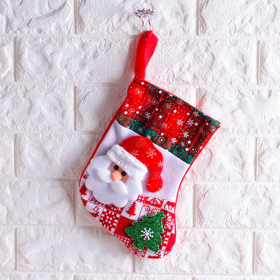 Calcetines Navideños con Diseños de Adornos - Image 3