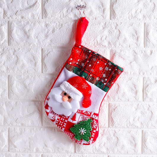 Calcetines Navideños con Diseños de Adornos - Image 3