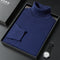 Suéter Cuello Alto para Hombre - Abrigo Básico Invierno Colores Sólidos