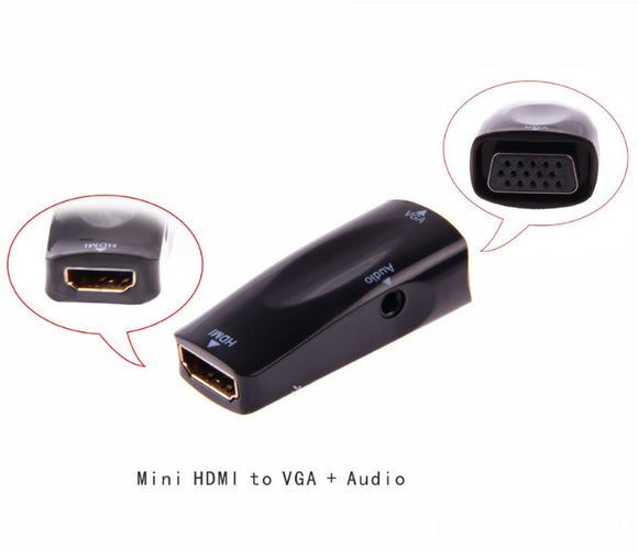 Adaptador HDMI a VGA - Convertidor de Video HD