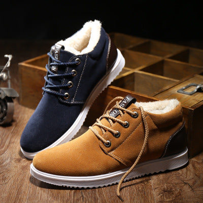 Zapatos Casuales de Invierno para Hombre - Estilo Británico Transpirables