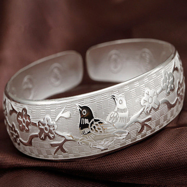 Pulsera Urraca Ciruela para Mujer