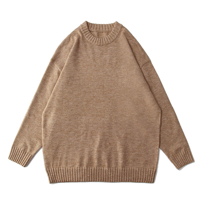 Suéter Retro Universitario Otoño - Pullover Tejido Holgado Unisex - Image 5
