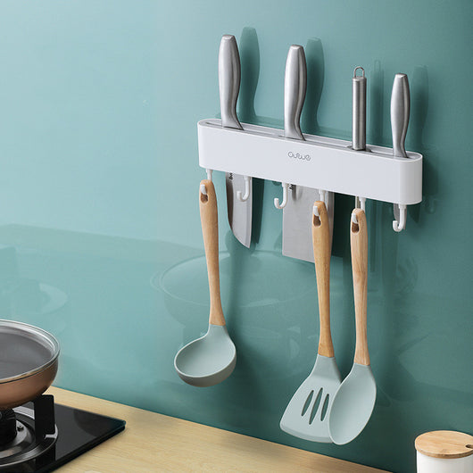 Soporte Magnético de Pared para Cuchillos Multifuncional