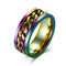 Stainless steel rotating ring Colour Number10