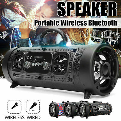 Parlante Bluetooth Portátil Impermeable de Alta Potencia