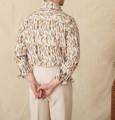 Cardigan de Algodón con Estampado Floral para Hombre - Image 8