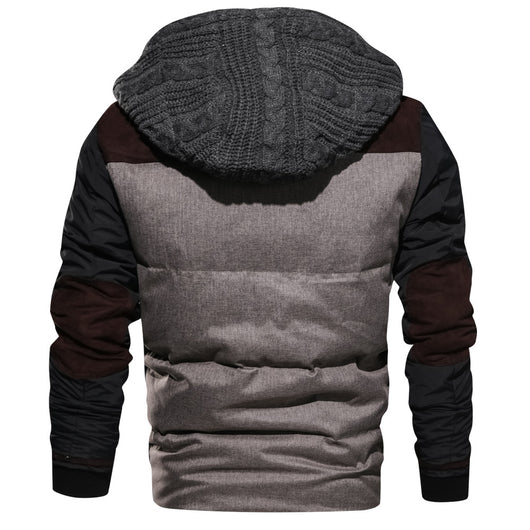 Chaqueta de Invierno 3D Acolchada para Hombre - Image 9