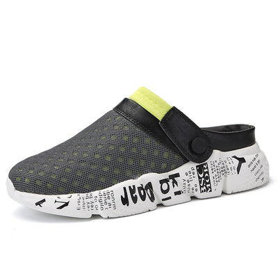 Sandalias Playeras Hombre Tipo Crocs con Agujeros Transpirables - Image 12