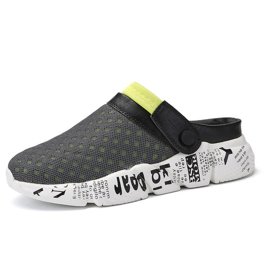Sandalias Playeras Hombre Tipo Crocs con Agujeros Transpirables - Image 12