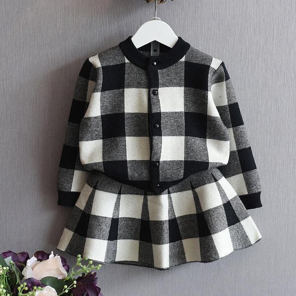 Conjunto de Falda Corta y Blazer Tejido - Set Dos Piezas - Image 6