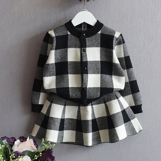 Conjunto de Falda Corta y Blazer Tejido - Set Dos Piezas - Image 6