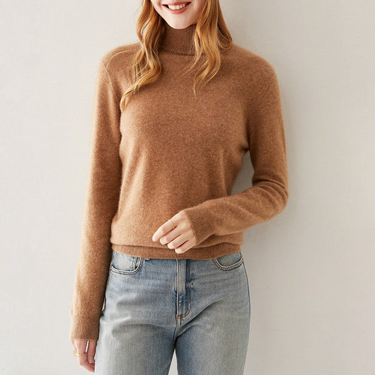 Suéter de Cachemira para Mujer - Diseño Holgado Estilizador - Image 13