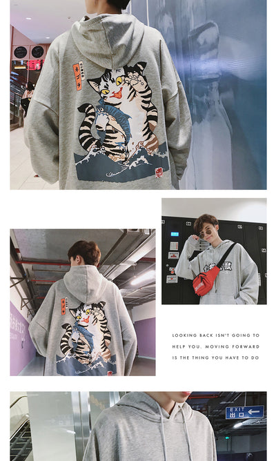 Sudadera con Capucha Hip Hop Estilo Harajuku - Image 4