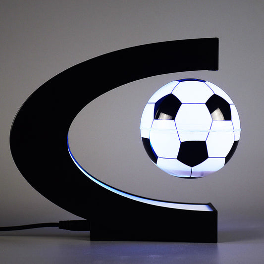 Lámpara Flotante de Fútbol con Levitación Magnética
