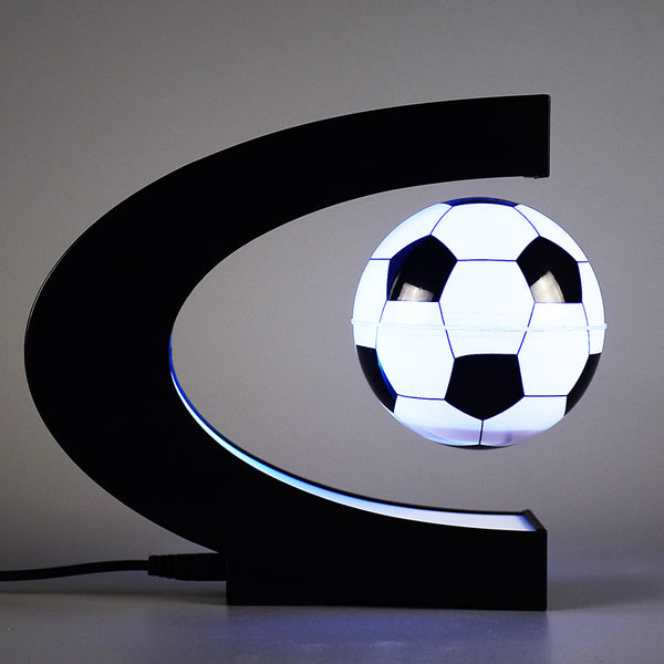 Lámpara Flotante de Fútbol con Levitación Magnética