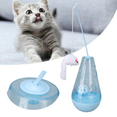 Juguete Interactivo para Gatos con Campana, Pelota y Ratón de Peluche - Image 5