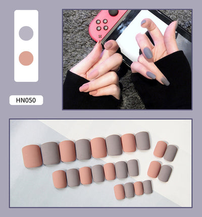Uñas Postizas Decoradas Adhesivas - Diseño Profesional Listo para Usar - Image 27