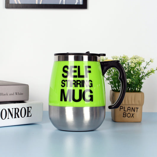 Taza Mezcladora Automática de Acero Inoxidable - Agitador Eléctrico para Café - Image 20