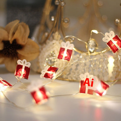 Adornos Navideños Luminosos - Campanas, Renos y Hojas de Arce con Luz LED - Image 12
