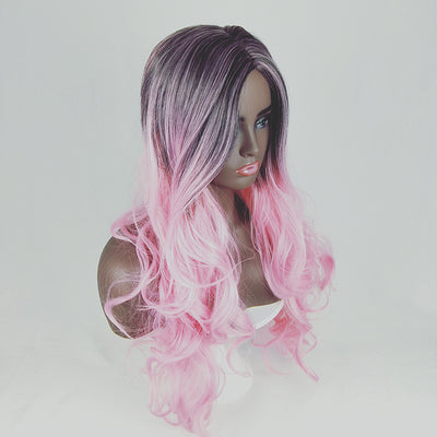 Peluca de Cabello Rizado Degradado - Image 4