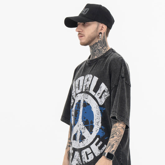 Camiseta Estampada de Manga Corta para Hombre - Image 6